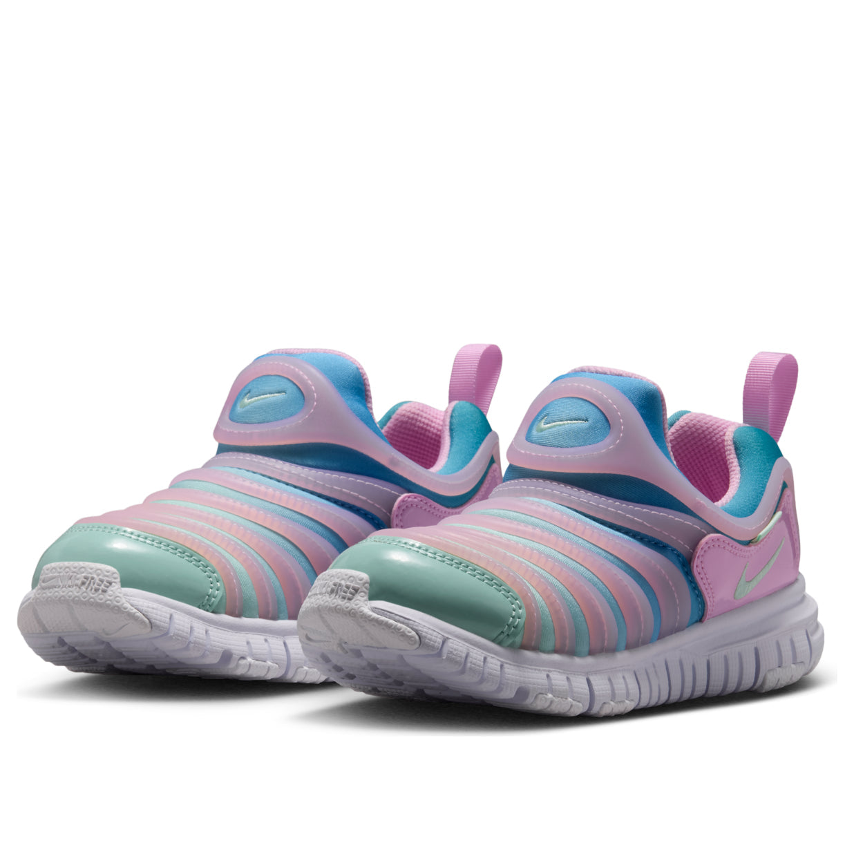 (PS) Nike Dynamo Free 'Pink Rise Arctic Green Blue' 343738-642