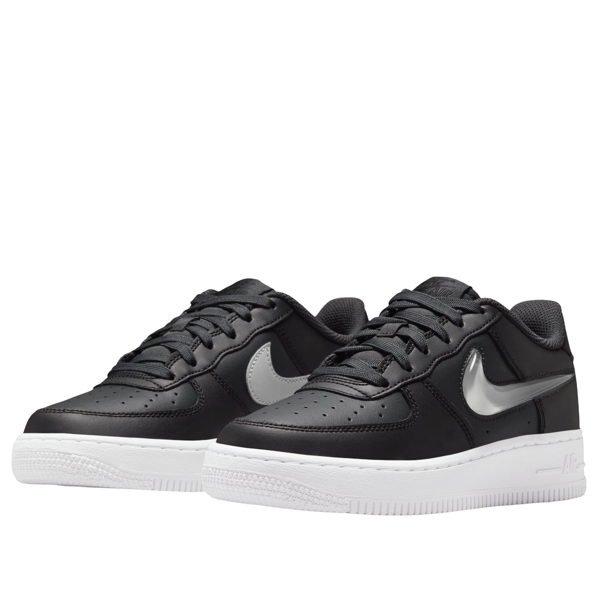 (GS) Nike Air Force 1 'Dark Smoke Grey Black White' IR0595-002