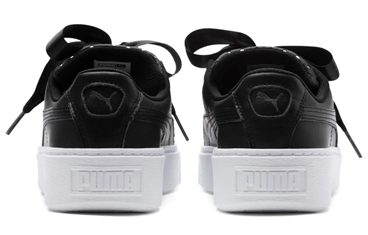 (WMNS) PUMA Platform Kiss Ath Lux Black 366704-02