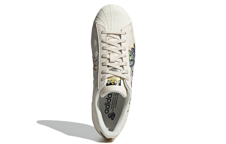 adidas originals Superstar 'White Purple Green' GW4443