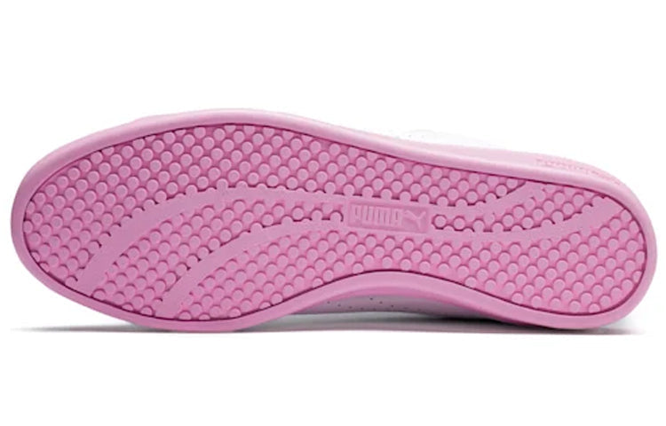 (WMNS) PUMA Smash V2 Perf White/Pink 365216-07