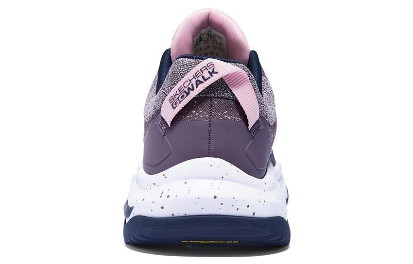 (WMNS) Skechers Go Walk Arch Fit Outdoor Wild Shoes 'Purple White' 124448-MVE