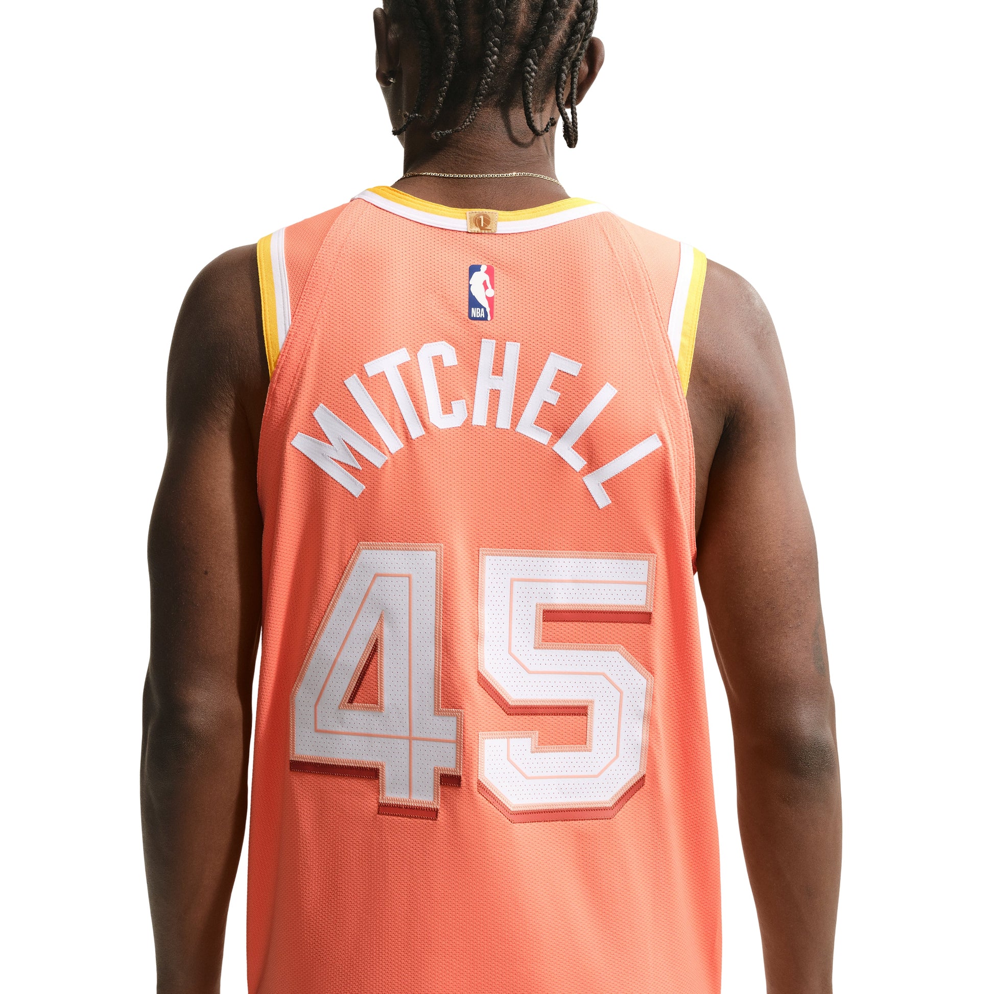 Nike Dri-FIT ADV NBA Donovan Mitchell Authentic Cleveland Cavaliers City Edition Jersey 'Orange Frost' HM6092-836