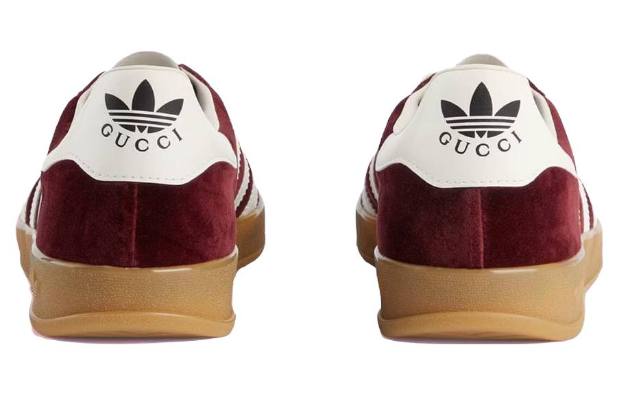 adidas x Gucci Gazelle 'Burgundy Velvet' 707848-9STU0-6160