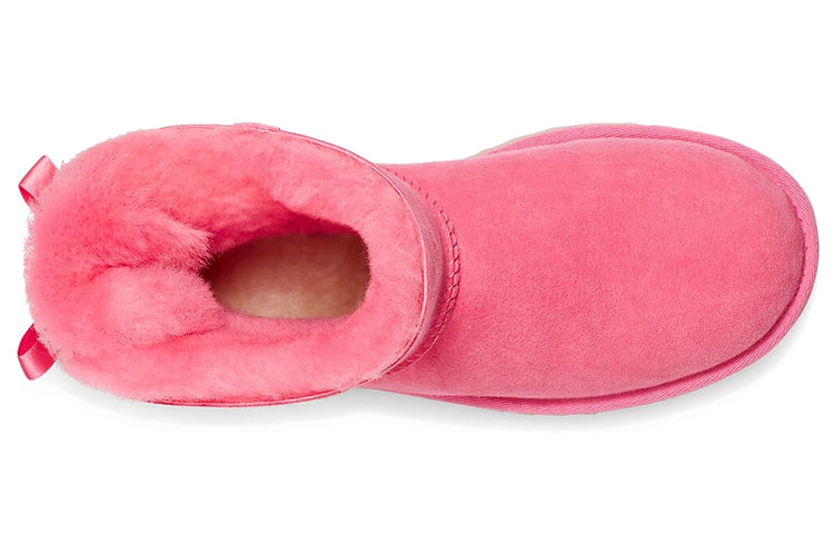 (WMNS) UGG Mini Bailey Bow II 'Neon Pink' 1016501-PKRS