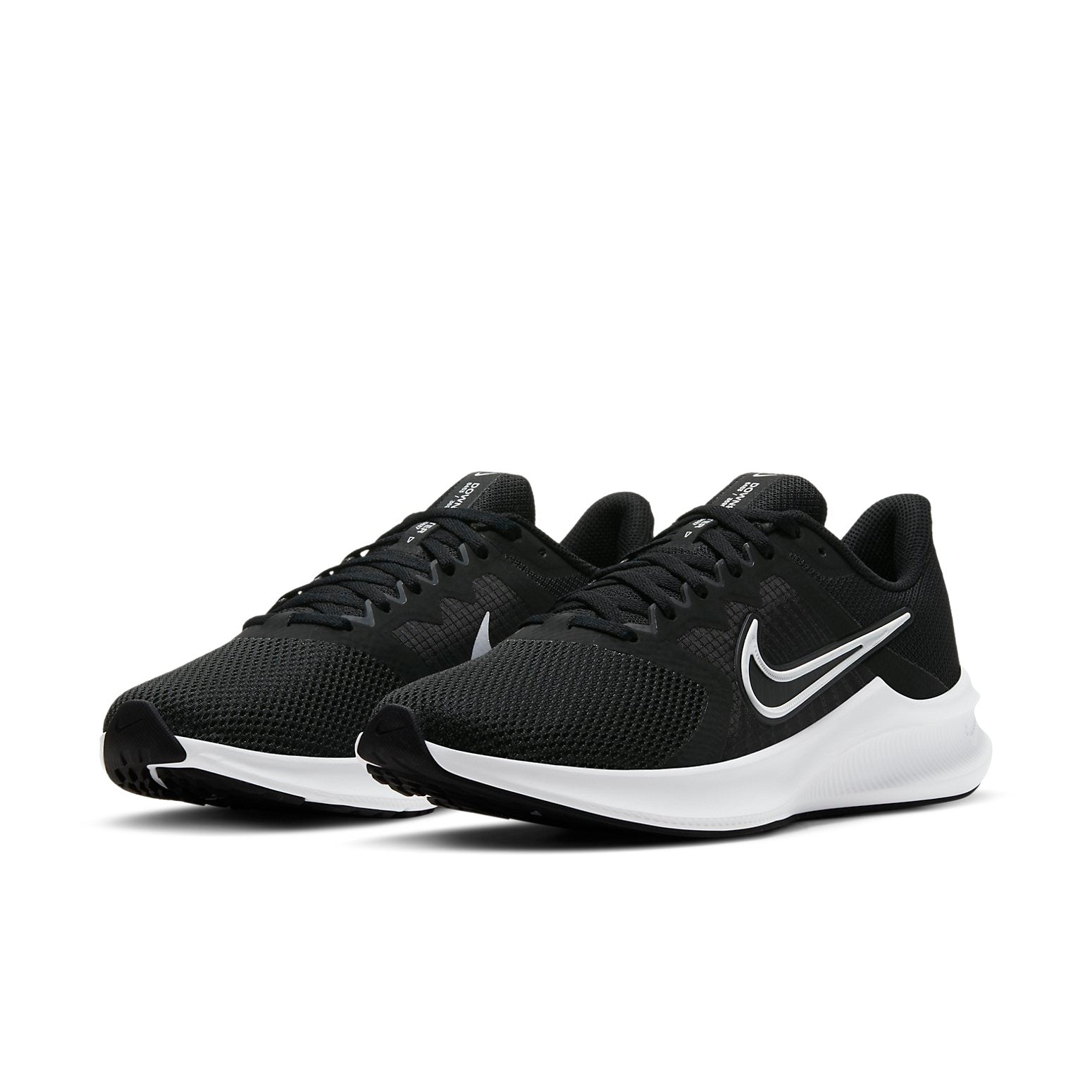 (WMNS) Nike Downshifter 11 'Black White' CW3413-006