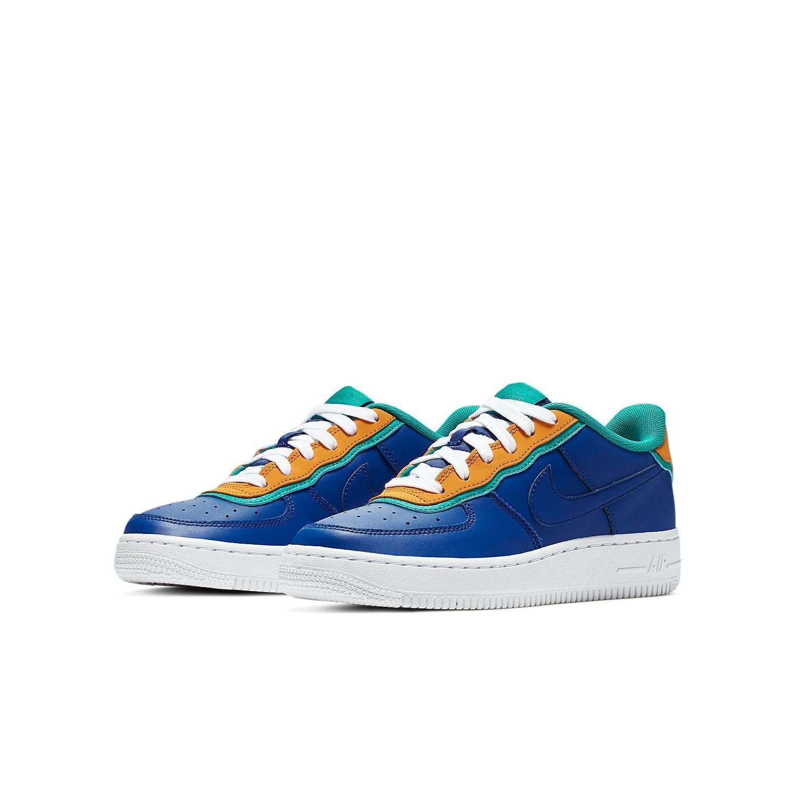 (GS) Nike Air Force 1 Low LV8 'Double Layered - Indigo Force' BV1084-400