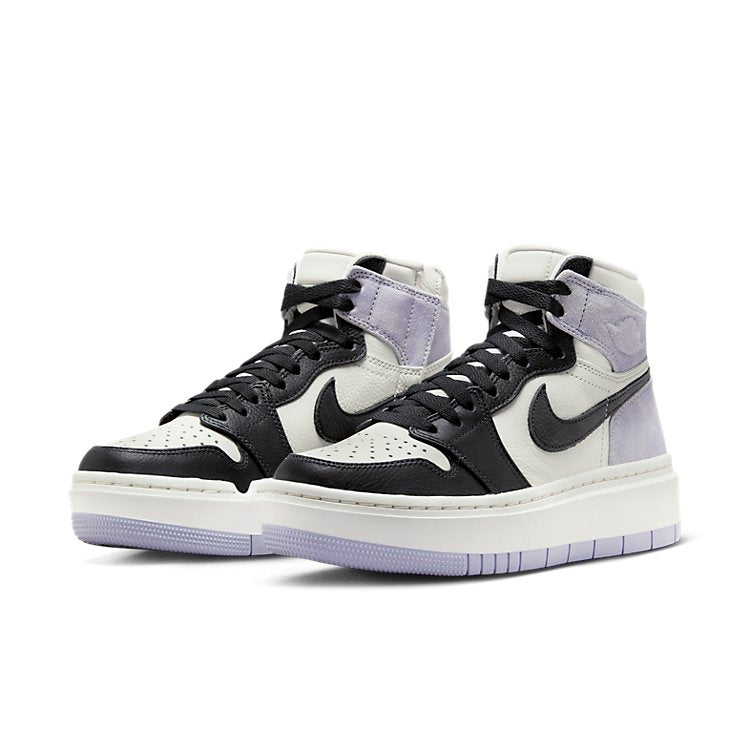 (WMNS) Air Jordan 1 Elevate High 'Black Toe Light Lilac' DN3253-500