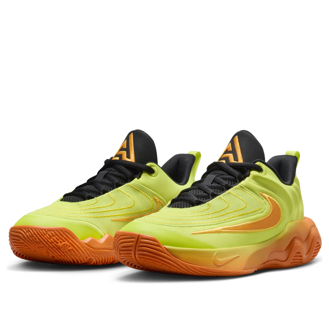 (GS) Nike Giannis Immortality 4 'Cyber Lightning Bright Mandarin' FZ6734-301
