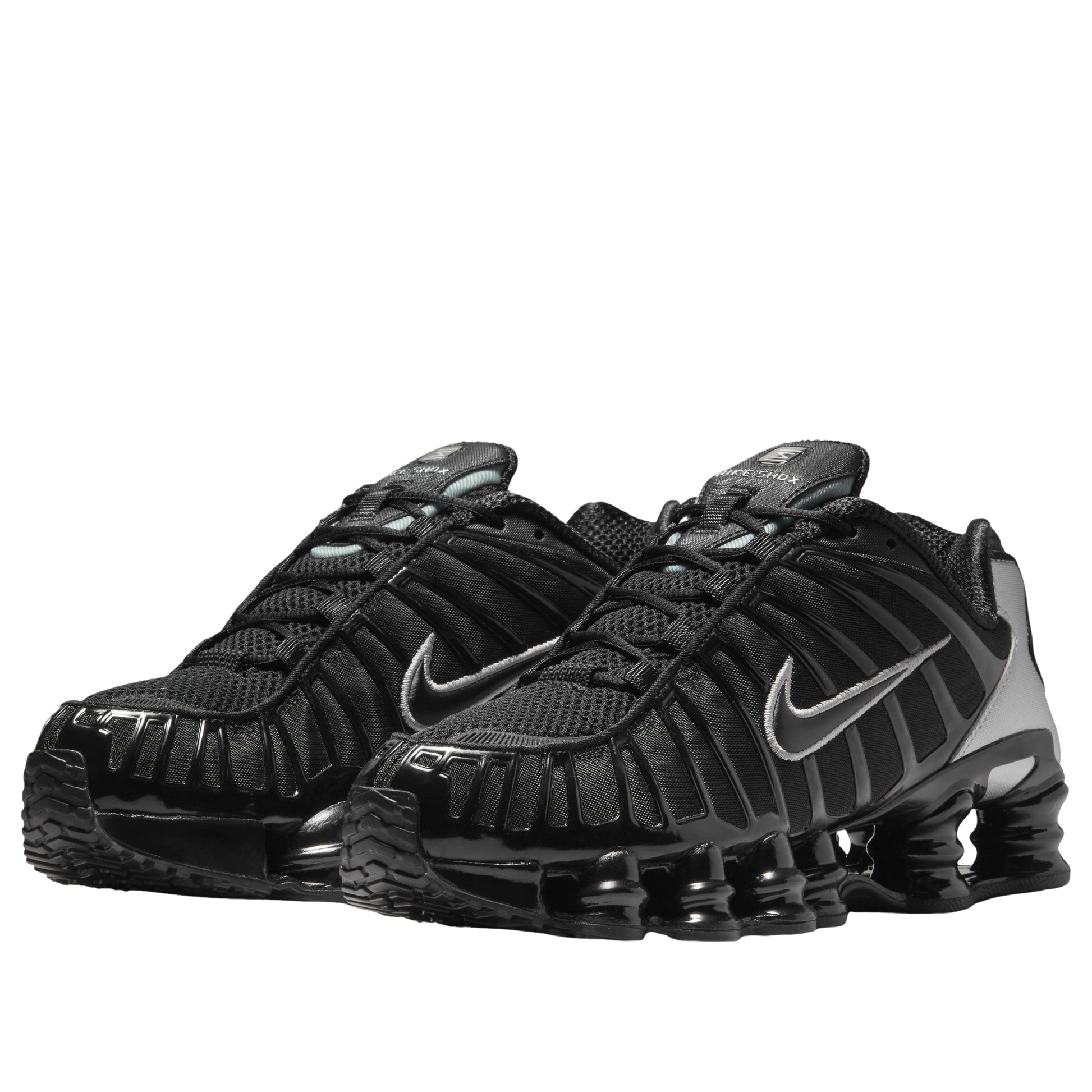 (WMNS) Nike Shox TL 'Black Metallic Silver' AR3566-008