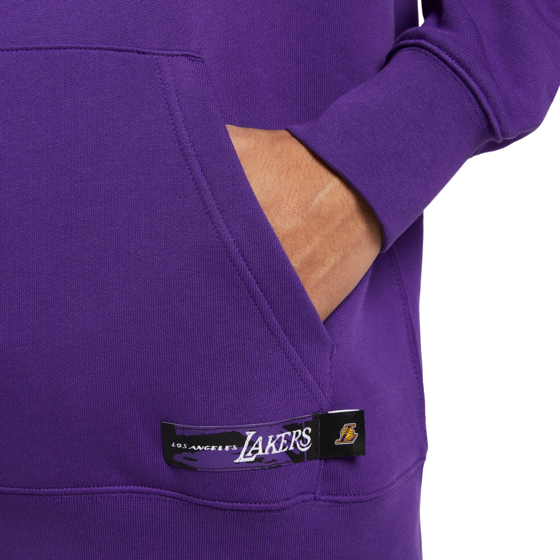 Nike NBA Club Los Angeles Lakers Courtside Premium Hoodie 'Field Purple' IB2303-504