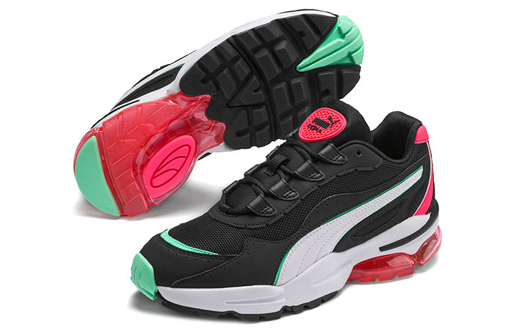 (WMNS) PUMA Cell Stellar 'Black White Orange' 370950-09