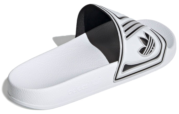adidas originals Adilette Slides 'White Black' EE6178