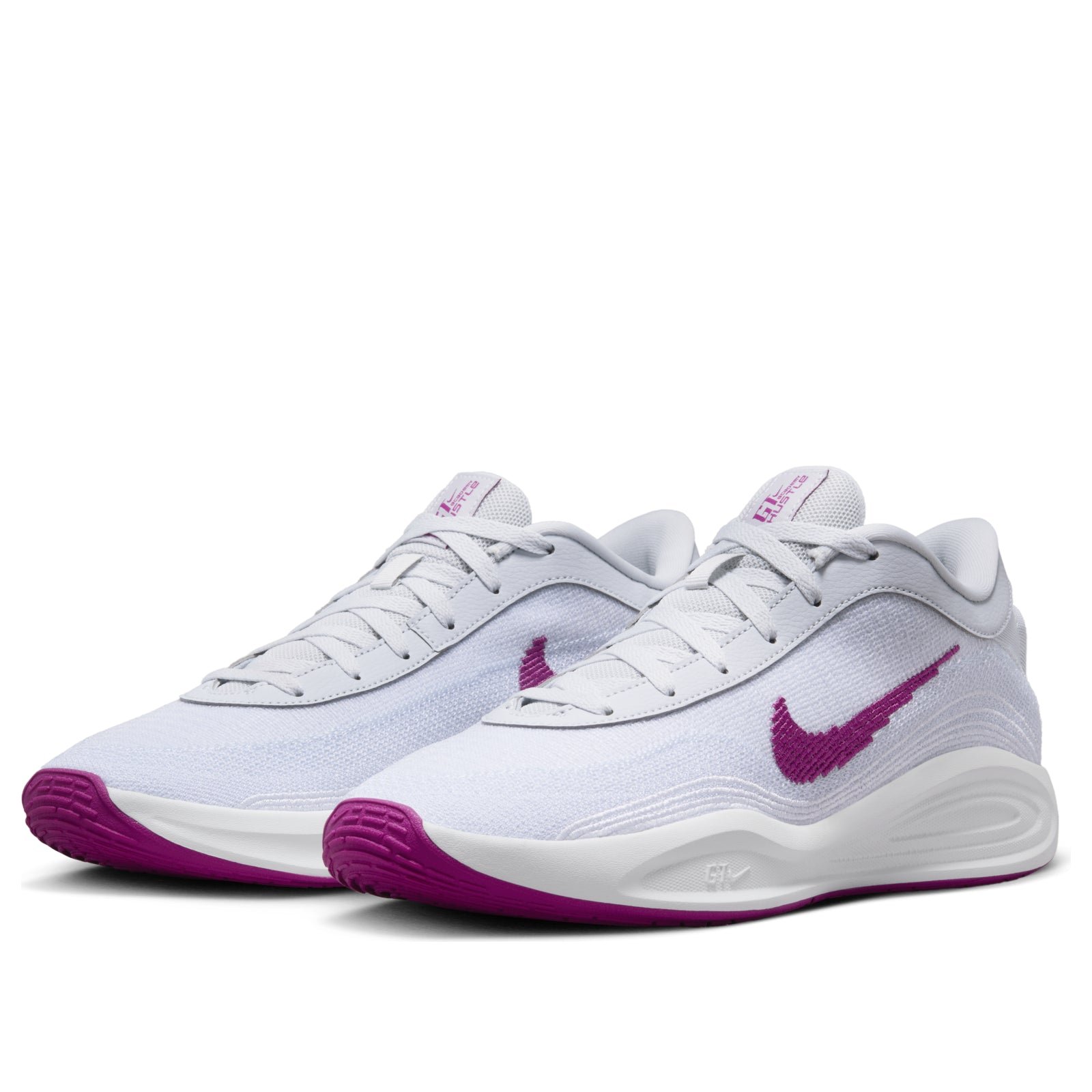 Nike Air Zoom GT Hustle Academy EP 'Pure Platinum Hot Fuchsia' FJ7808-004