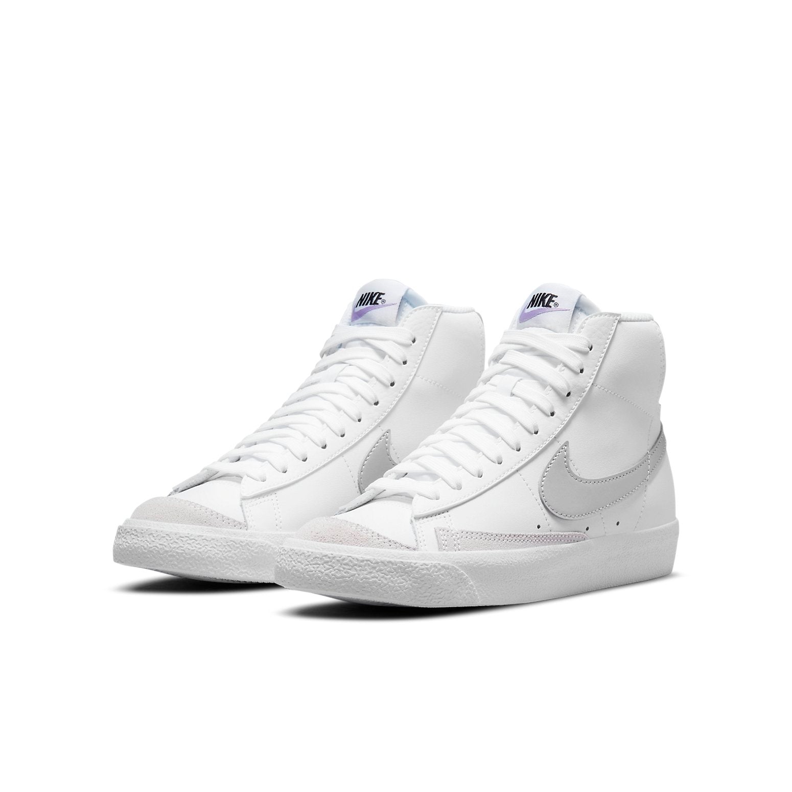 (GS) Nike Blazer Mid '77 'White Metallic Silver' DA4086-101