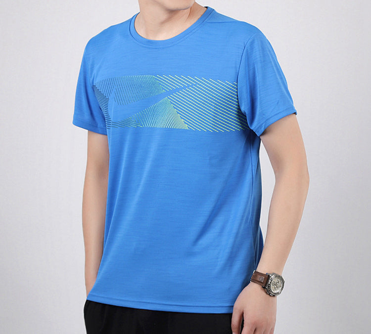 Nike Dri-Fit Superset Printing Short Sleeve Blue CT3534-402