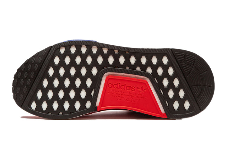(GS) adidas NMD_R1 J 'Active Red Black' FV5330
