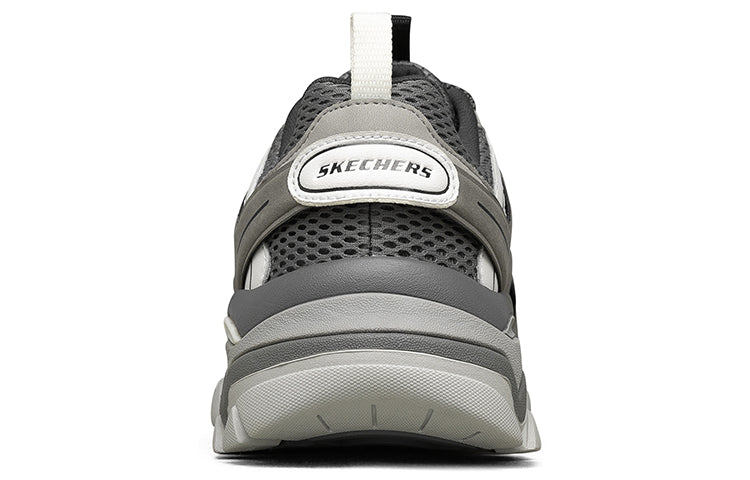 Skechers Stak-Ultra Low-Top Running Shoes Grey/White 66255-GYW