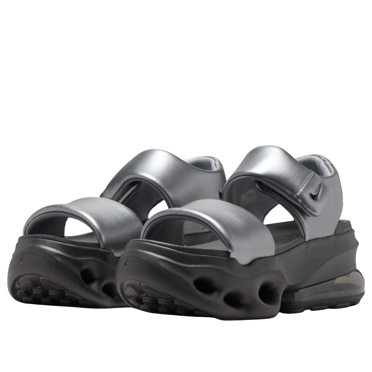 (WMNS) Nike Air Max Halo Sandals 'Metallic Cool Grey Black' IO1959-010