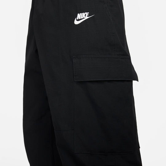 Nike Club Woven Cargo Trousers 'Black' DX0613-010