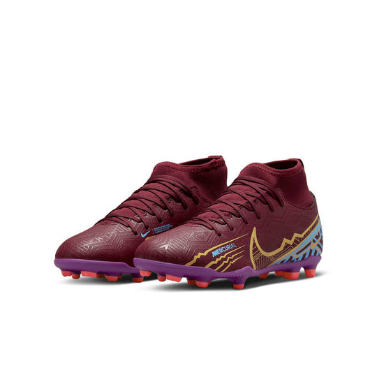 (GS) Nike Kylian Mbapp x Mercurial Superfly 9 Club FG MG 'Dark Beetroot' DO9789-694