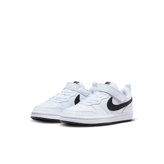 (PS) Nike Court Borough Low Recraft 'Summit White Black' DV5457-104