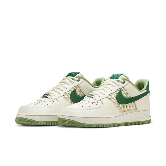 Nike Air Force 1 Low 'NAI-KE Light Bone Gorge Green' FN0369-100