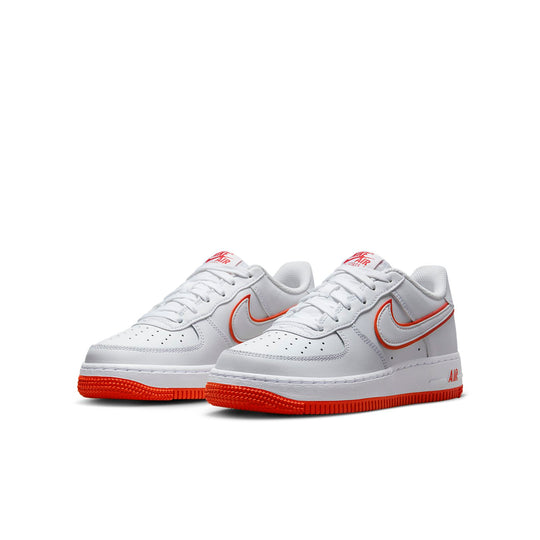 (GS) Nike Air Force 1 Low 'White Picante Red' DV7762-101