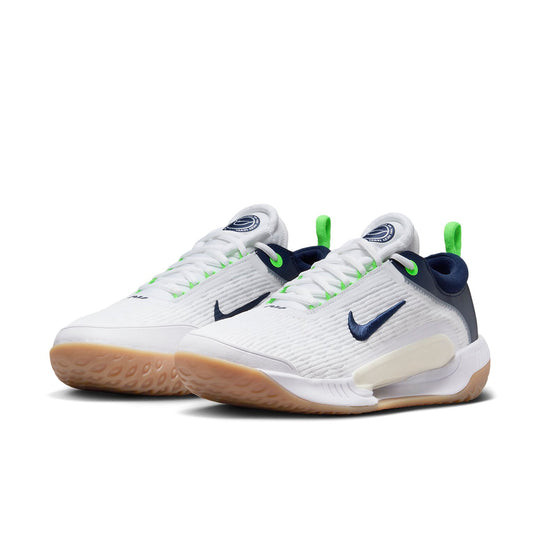 Nike Zoom Court NXT HC 'White Navy Green Strike' DV3276-103