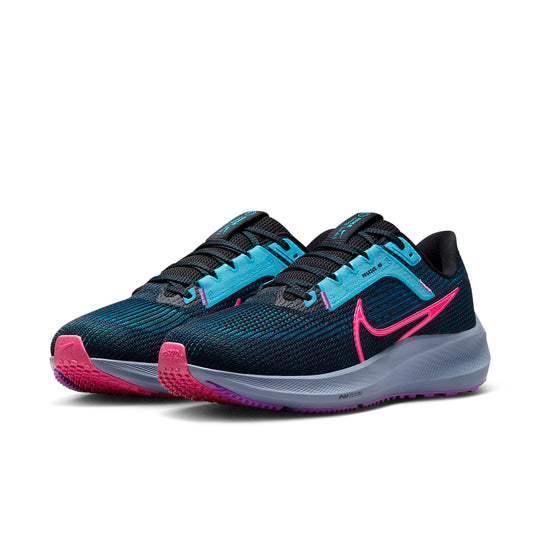 (WMNS) Nike Air Pegasus 40 SE 'Black Pink Green Abyss' FJ2974-001