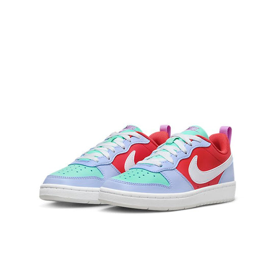(GS) Nike Court Borough Low Recraft 'Cobalt Bliss Track Red' DV5456-400