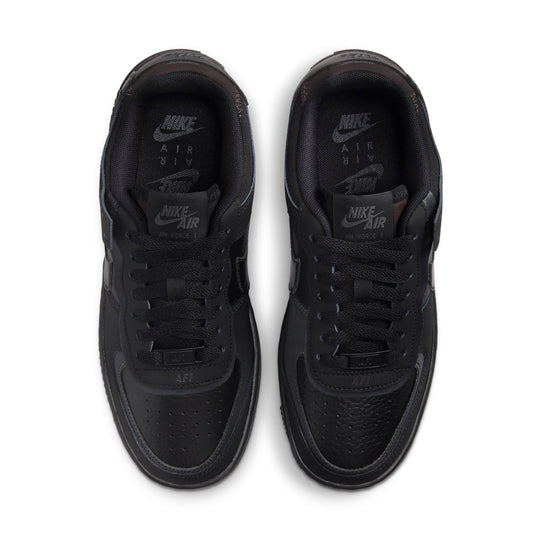 (WMNS) Nike Air Force 1 Low Shadow 'Triple Black' FB7582-001