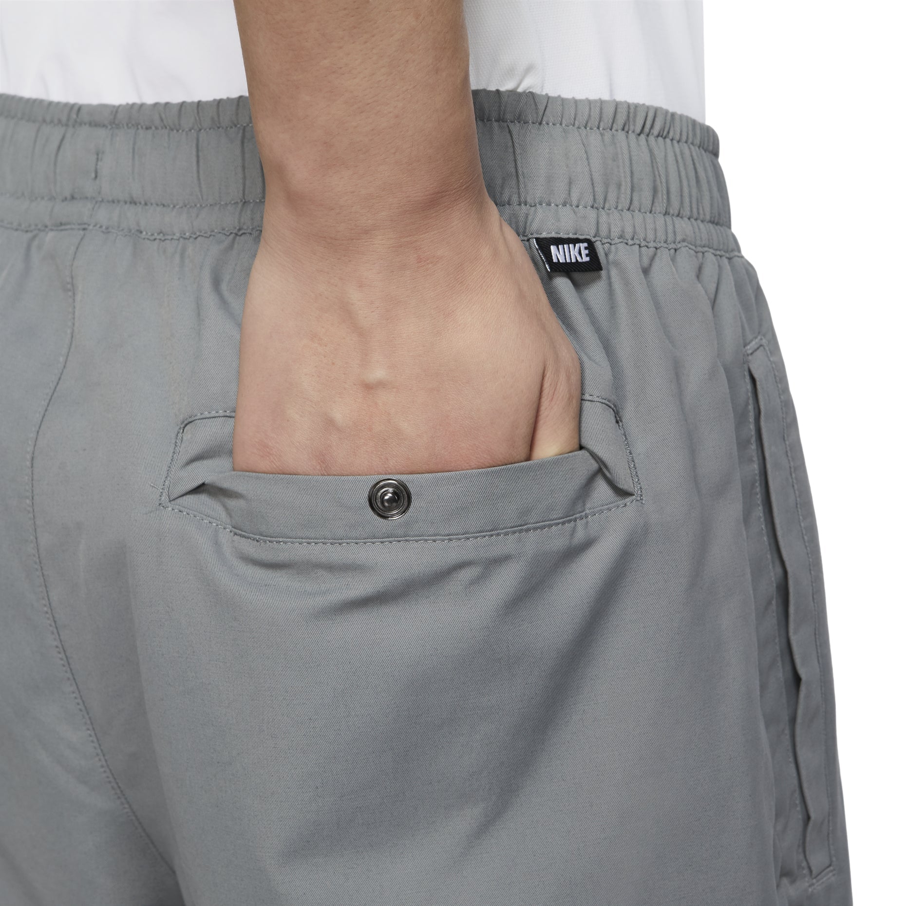 Men's Nike Nsw Spe Wvn Athleisure Casual Sports Woven Bundle Feet Long Pants/Trousers Gray DD5311-084