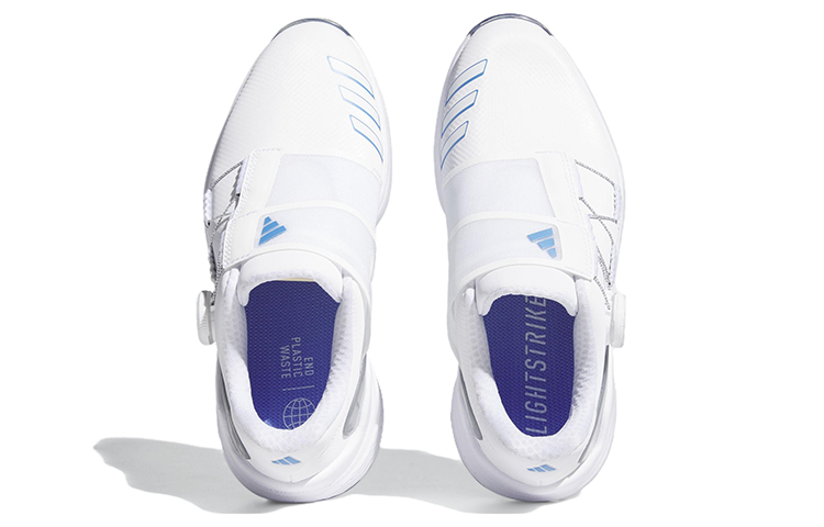 (WMNS) adidas ZG23 BOA Golf Shoes 'Cloud White Blue Fusion Metallic' GZ2171