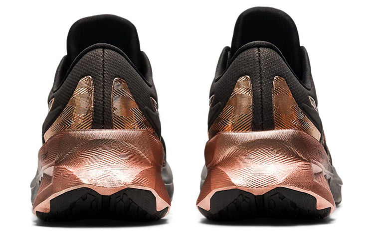 (WMNS) ASICS Novablast 'Black Rose Gold' 1012B014-001
