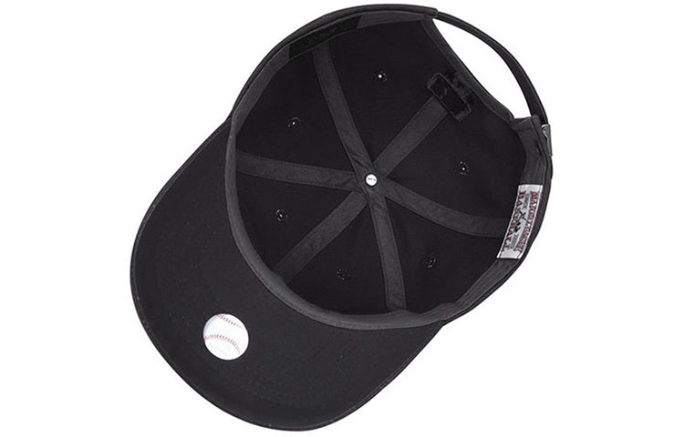 MLB Side Small logo Solid Color Baseball Cap Gray 32CPKS911-46Z