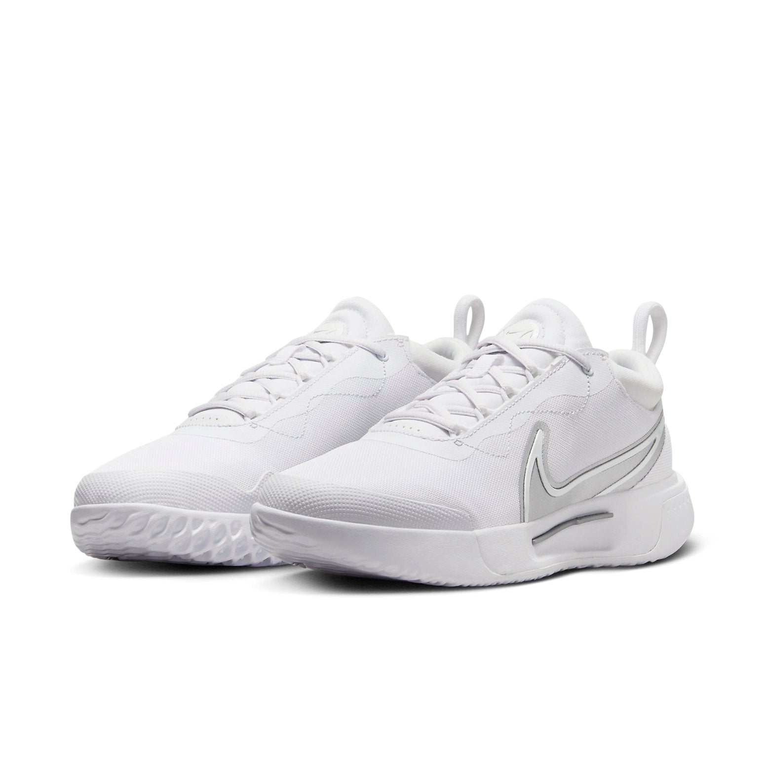 (WMNS) Nike Court Zoom Pro 'White Metallic Silver' DV3285-102