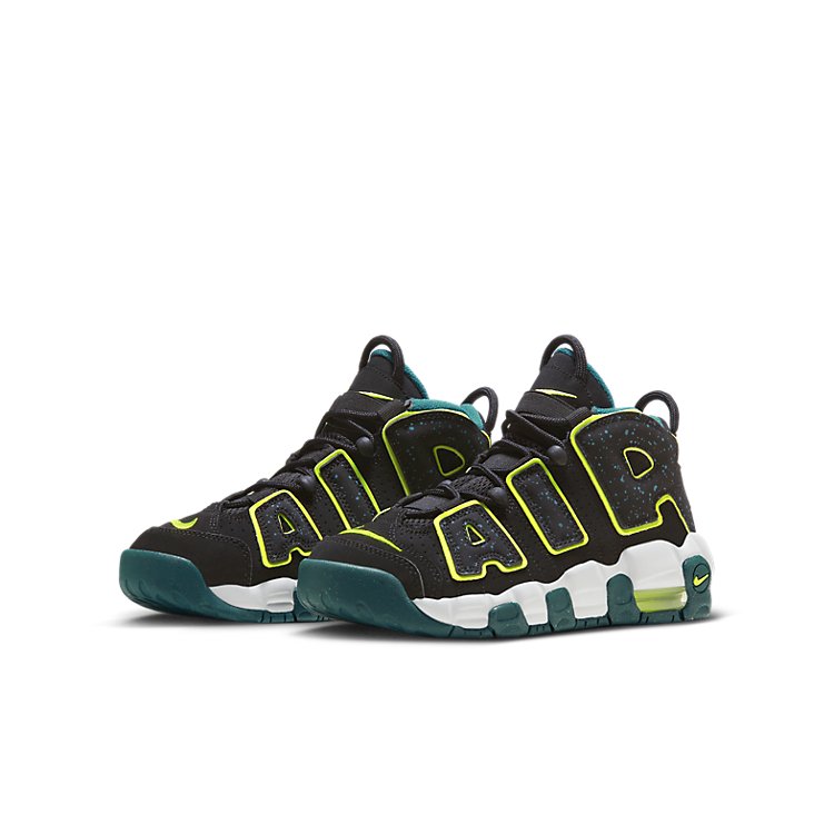 (GS) Nike Air More Uptempo 'Black Volt Geode Teal' DZ2809-001