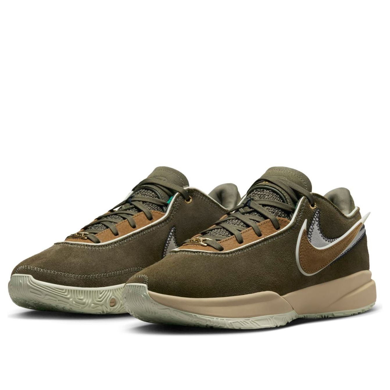 Nike LeBron 20 'Olive Green' DV1193-901