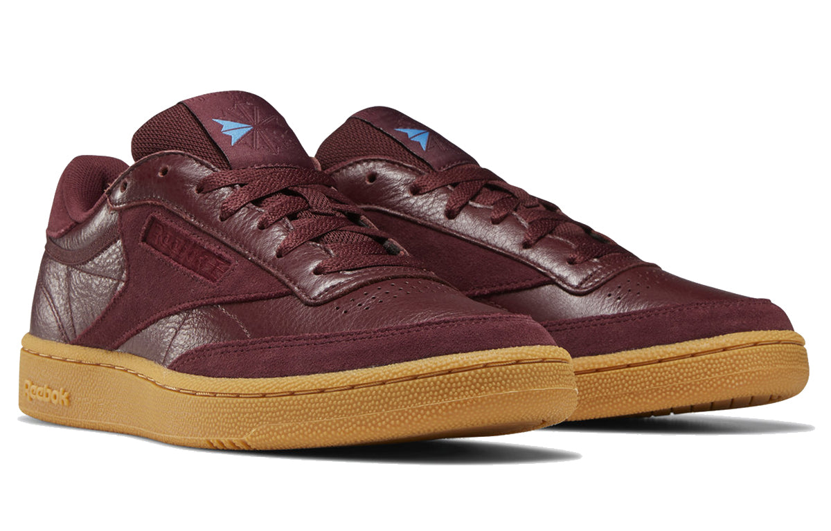 Reebok Club C 85 Red Skate Shoes DV6536