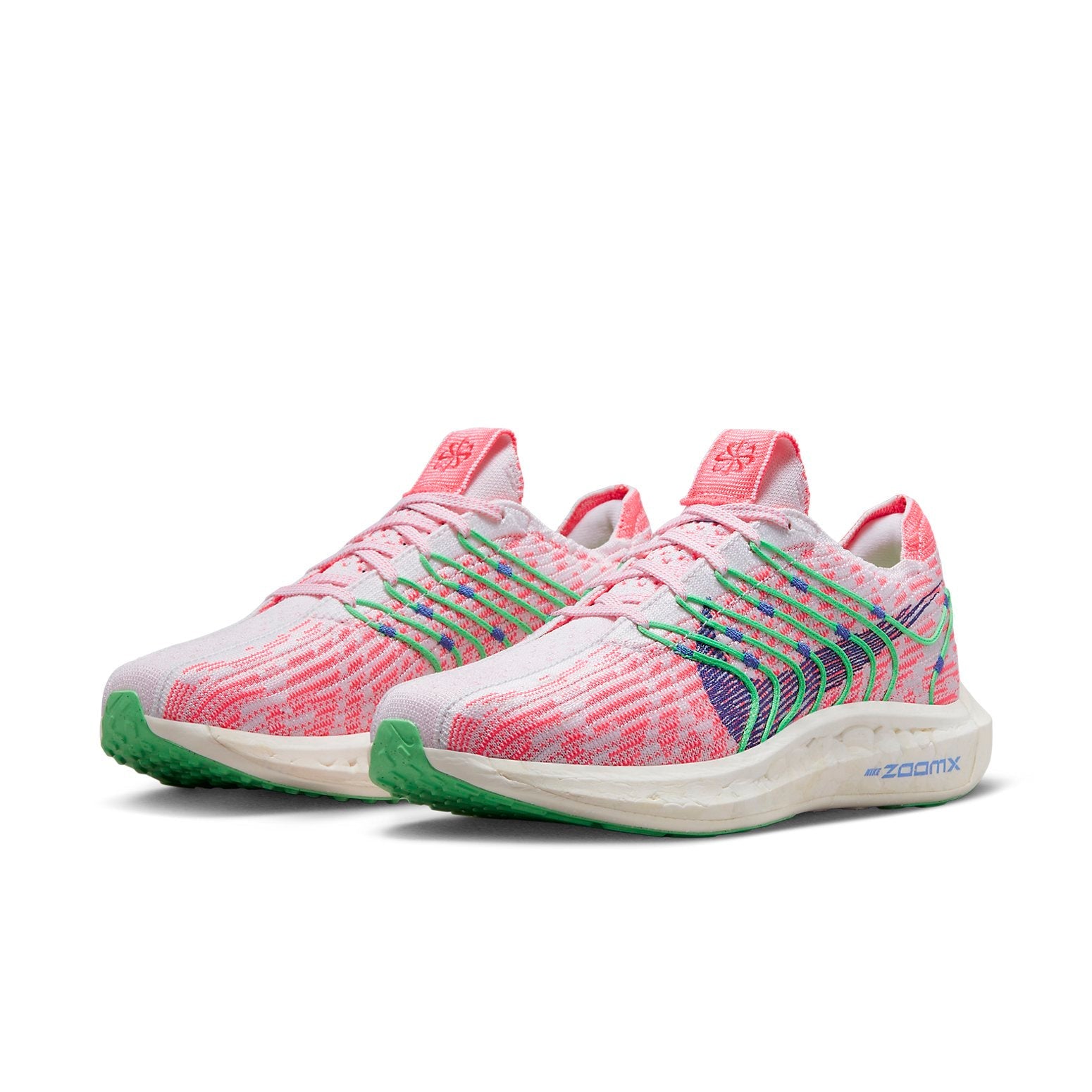 (WMNS) Nike Pegasus Turbo Next Nature Road Running Shoes 'Hot Punch Electric Algae' FJ4546-100