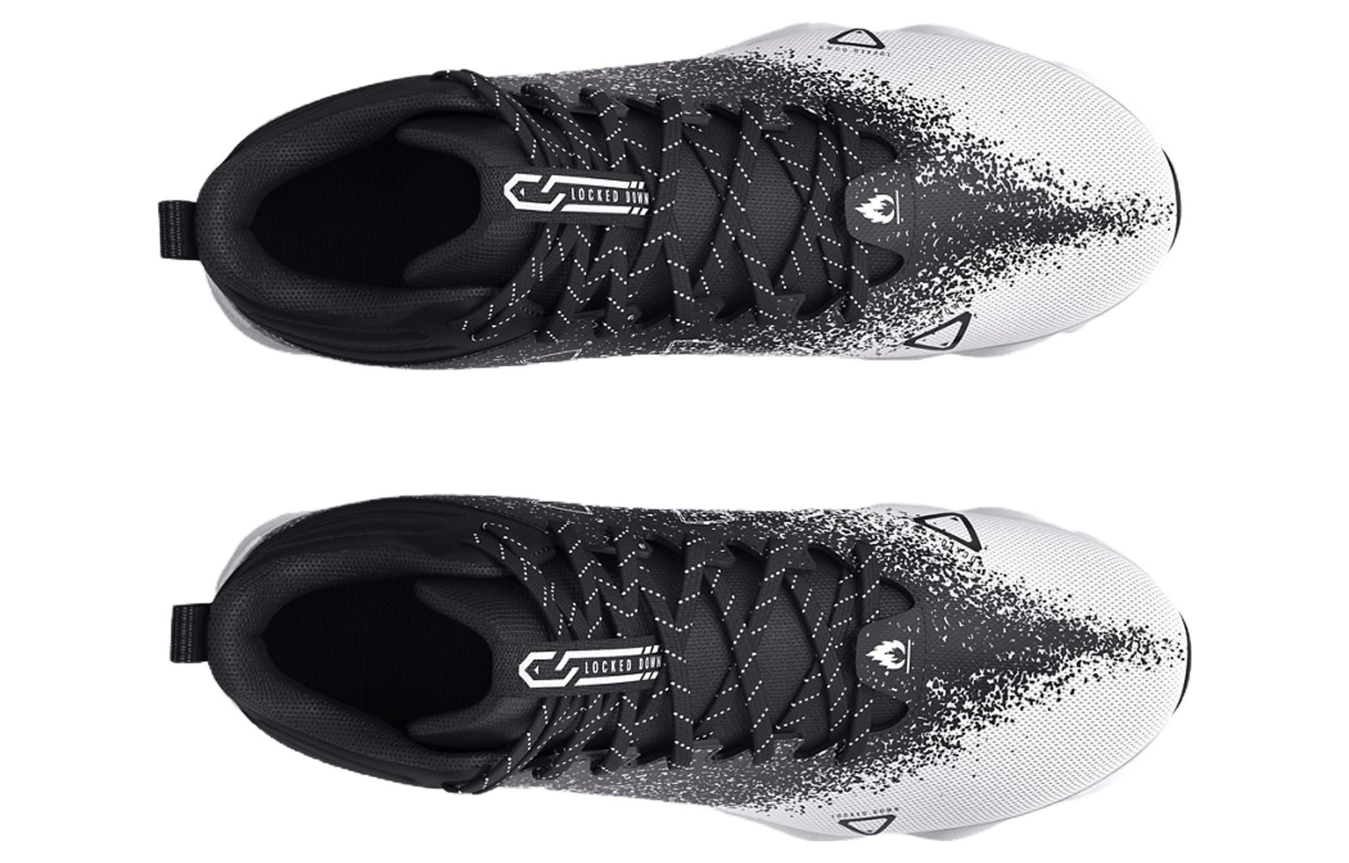 Under Armour Spotlight Franchise 2.0 RM Football Cleats 'Black White' 3025083-001