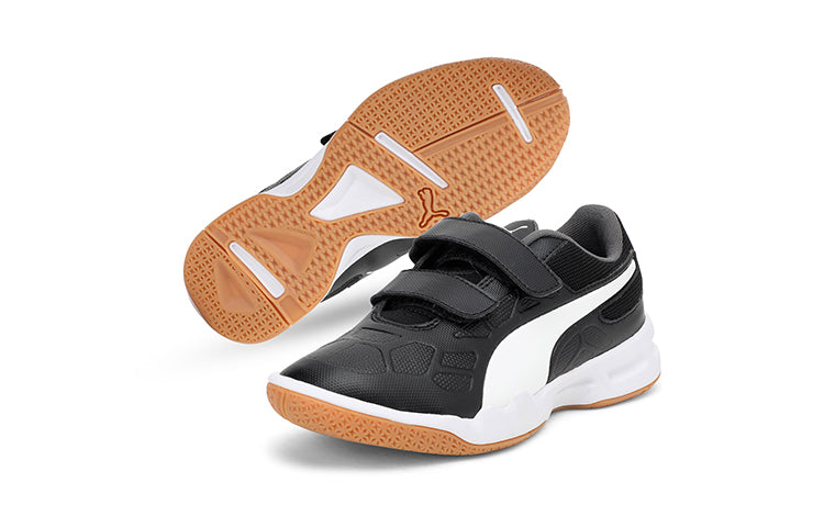 PUMA Tenaz V Jr K Black/White 104891-01