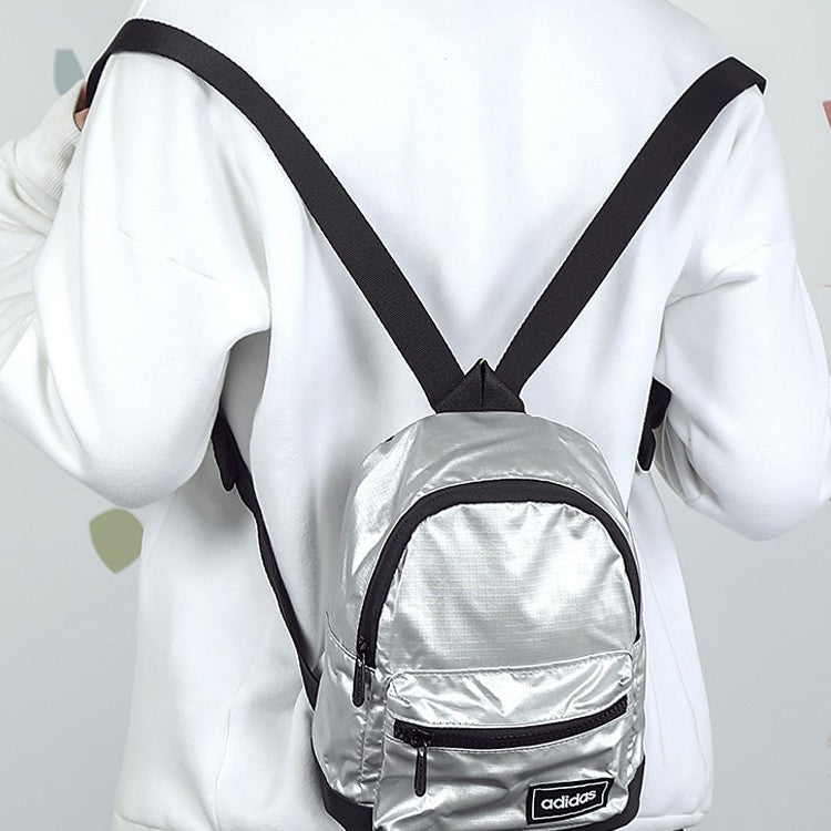 (WMNS) adidas Classic Metallic Backpack Extra Small 'Silver' FM4334