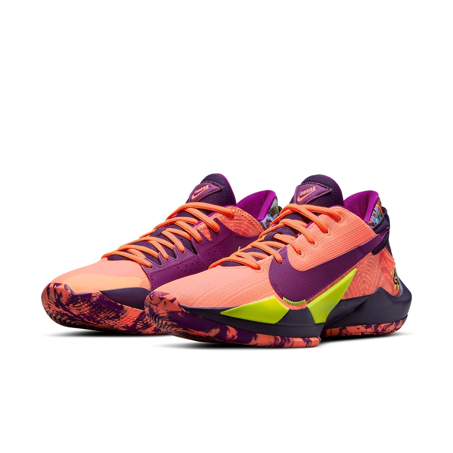 Nike Zoom Freak 2 'Bright Mango' CW3162-800