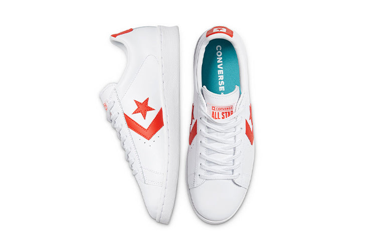 Converse Pro Leather Low 'Color Pop - White Bright Poppy' 170756C