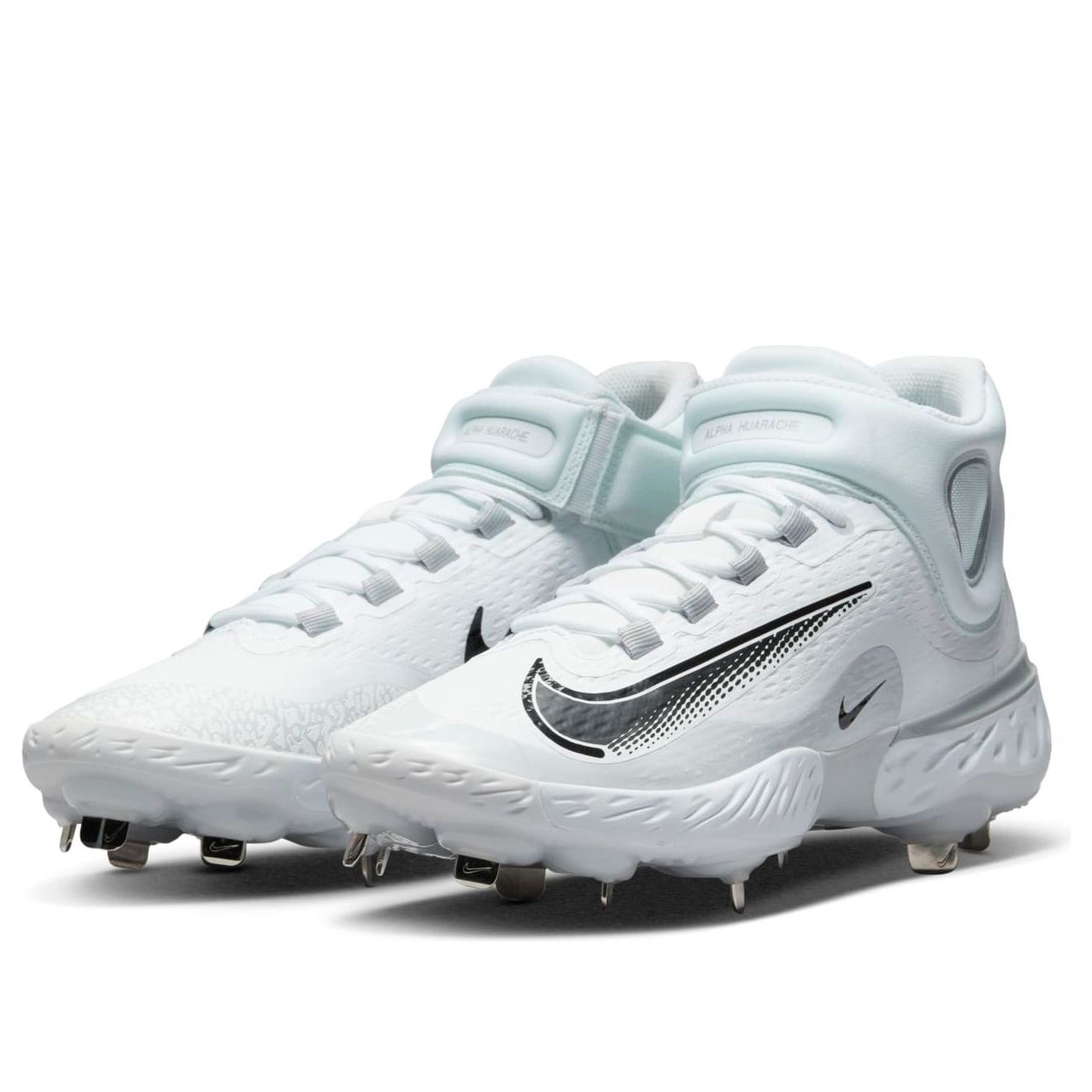 Nike Alpha Huarache Elite 4 Mid 'White Wolf Grey' FD2744-100