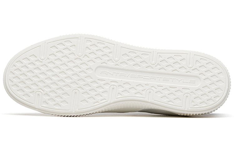 ANTA Skateboarding Series Sneakers 'White Black' 112228060-2