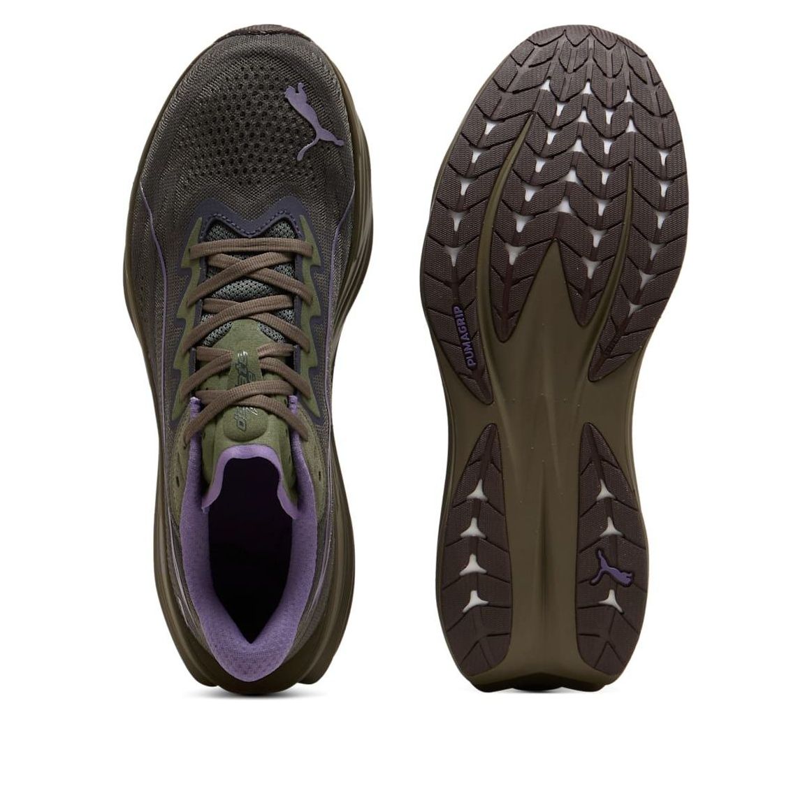 PUMA Deviate Pure Nitro 'Shadow Gray Moss Veil Matte Bronze' 313904-22