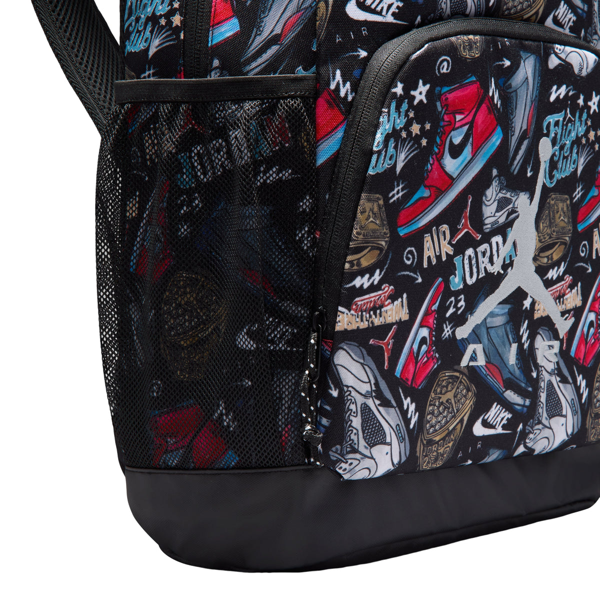 (GS) Jordan Air Raid Backpack 17L 'Black Gym Red' 9A9250-KR5